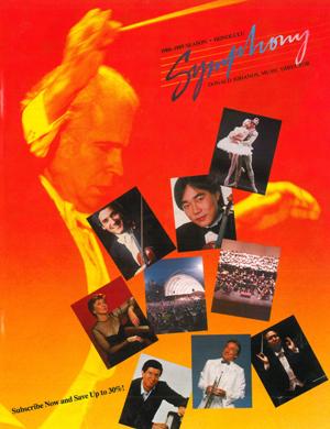 Photo of Honolulu Symphony brochure